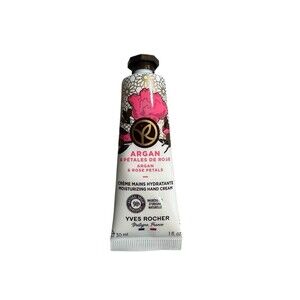 Yves Rocher Argan & Rose Petals Moisturizing Hand Cream 1 fl. oz. Tube Exp 2027